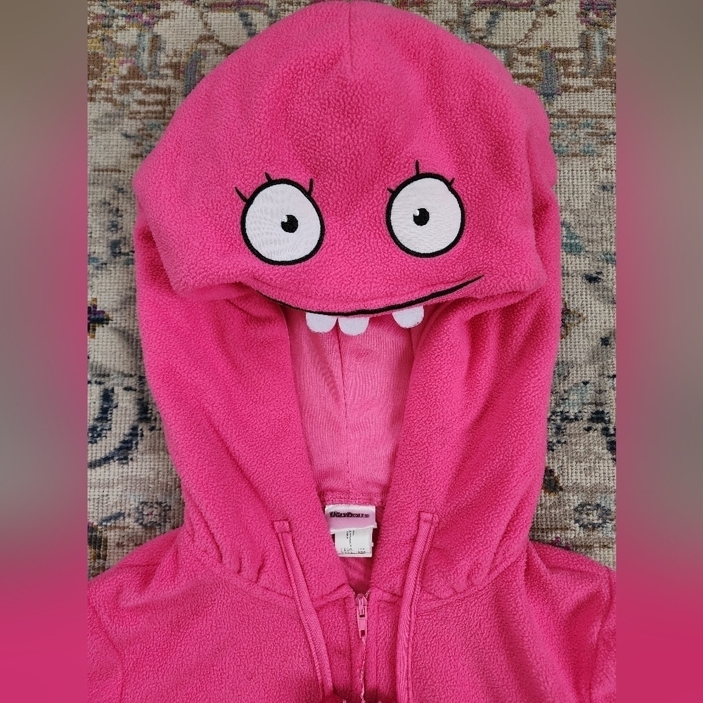 UnglyDolls Kids Plush Pink Festive Childs Dress Up Jacket Outerwear, sz 4-6 - Picture 5 of 11